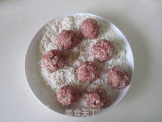 【湖北】珍珠丸子 的做法步骤:10