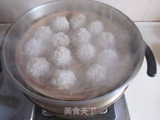 【湖北】珍珠丸子 的做法步骤:13