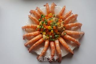 【天津】金玉满堂富贵虾的做法步骤:7