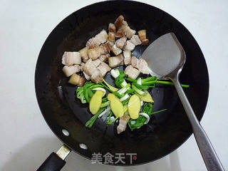 【宁波】葱焅肉的做法步骤:7