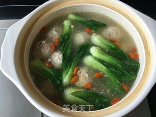 【扬州】清炖狮子头的做法步骤:16