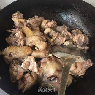 【辽宁】小鸡炖蘑菇的做法步骤：4