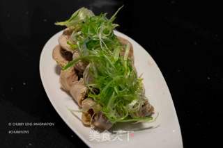 厨房小白的鸡年菜:响油香葱鸡腿 的做法步骤:6