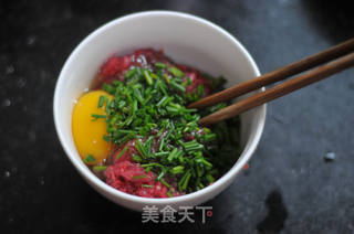 【湖南】葱香牛肉饼的做法步骤：4