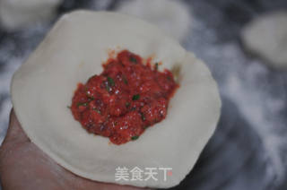 【湖南】葱香牛肉饼的做法步骤：7