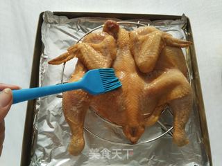 【浙江】脆皮烤鸡的做法步骤:9