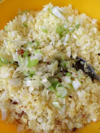 【天津】猪肉圆白菜饺子的做法步骤:4