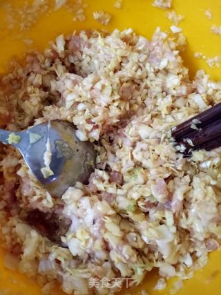 【天津】猪肉圆白菜饺子的做法步骤:5