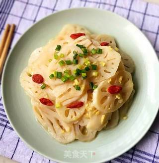 【山东】姜汁藕片的做法步骤:8
