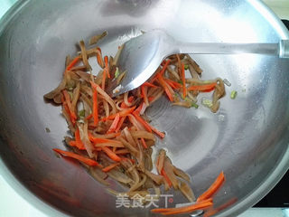 【东北】榨菜肉丝汤的做法步骤：6