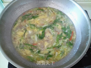 【东北】榨菜肉丝汤的做法步骤：10