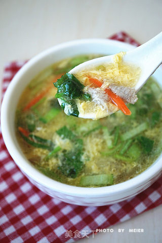 【东北】榨菜肉丝汤的做法步骤：12