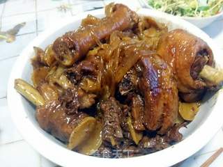 【东北】农村土锅柴火炖鸡的做法步骤：11