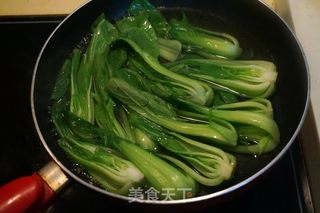 【北京】香菇油菜的做法步骤：2