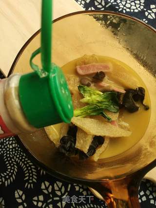 【江苏】三鲜烩肉皮(家乡六大碗之一)的做法步骤:11