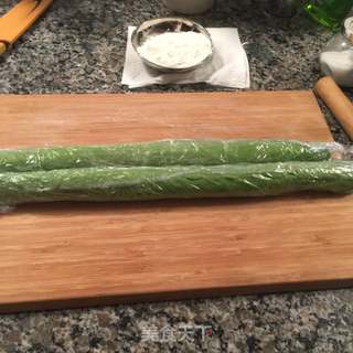 翡翠白玉饺子的做法步骤:6