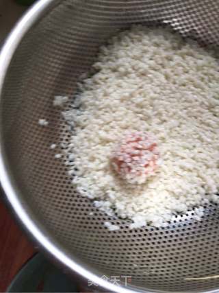 【重庆】糯米肉圆的做法步骤:5