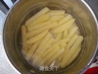 【闽南】健康自制薯条的做法步骤:3