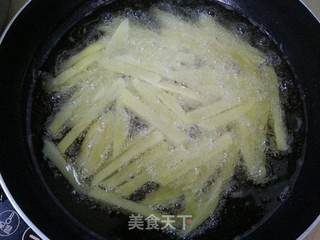 【闽南】健康自制薯条的做法步骤:4