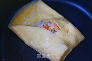 【山东】虾仁蛋包饭的做法步骤:10