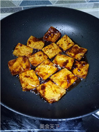 【四川】糖醋辣酱豆腐的做法步骤:4