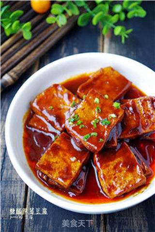 【四川】糖醋辣酱豆腐的做法步骤:6