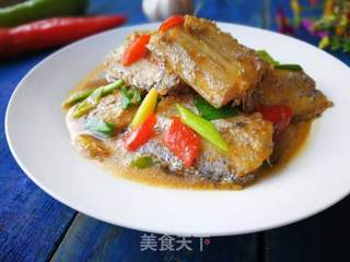 【烟台】红烧带鱼的做法步骤:11