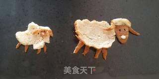 【东北】 三羊开泰 ~~ 面包片拼盘的做法步骤:12