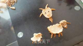 【东北】 三羊开泰 ~~ 面包片拼盘的做法步骤:13