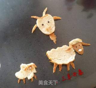 【东北】 三羊开泰 ~~ 面包片拼盘的做法步骤:19