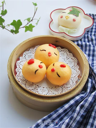 【江苏】萌小鸡豆沙包的做法步骤:15