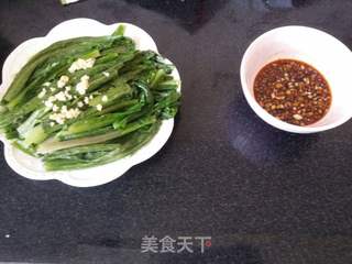 #【东北】白灼油麦菜的做法图解3