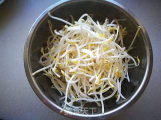 #【烟台】清炒豆芽的做法图解2