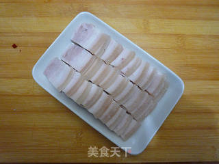 #豆豉酱油蒸五花肉的做法图解4