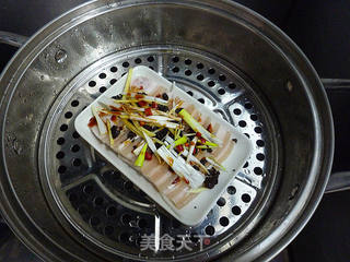 #豆豉酱油蒸五花肉的做法图解7