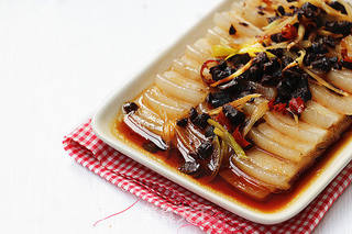 #豆豉酱油蒸五花肉的做法图解9