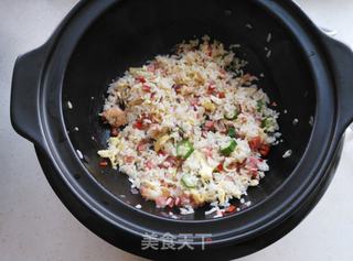 #【烟台】鲜虾秋葵炒饭的做法图解10