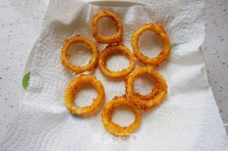 【天津】炸洋葱圈的做法步骤:9