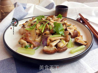 【闽南】香菇煸肉的做法步骤:6