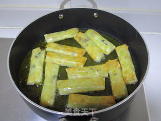 【上海】黄芽菜肉丝春卷的做法步骤:14