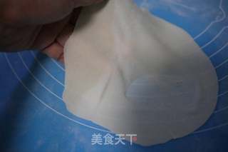 【北京】薄如蝉翼荷叶饼的做法步骤:9