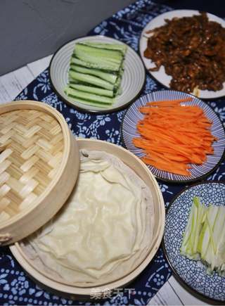 【北京】薄如蝉翼荷叶饼的做法步骤:15
