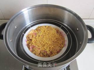 【湖北】小米蒸排骨的做法步骤:6