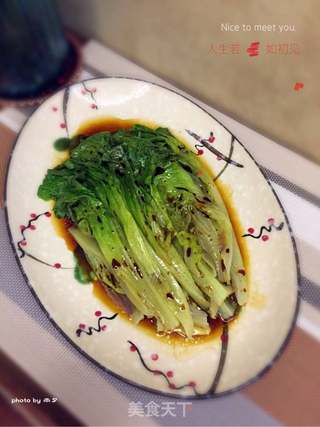 【广东】蚝油生菜的做法步骤:5