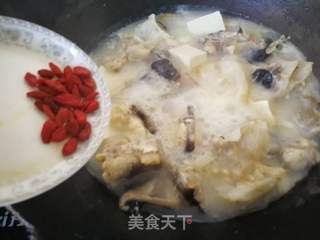 【烟台】安康鱼汤的做法步骤:9
