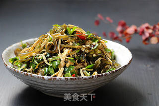 海带丝拌豆皮的做法步骤:12