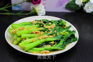 节后刮油,白灼菜心的做法步骤:5