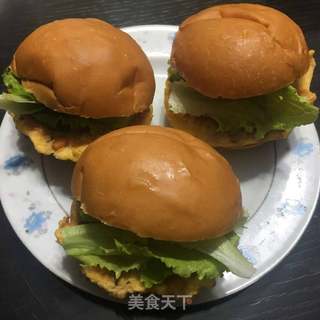自制早饭小汉堡的做法步骤:6