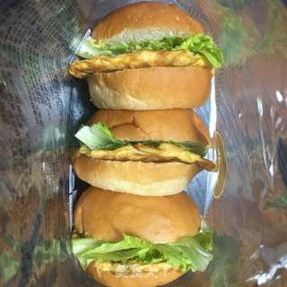 自制早饭小汉堡的做法步骤:7