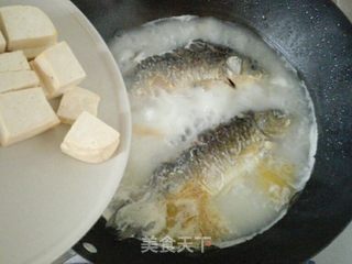 【天津】鲫鱼豆腐汤的做法步骤:5
